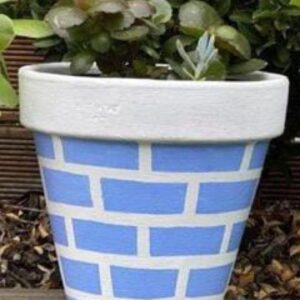 Block-work Pot (5 inches)