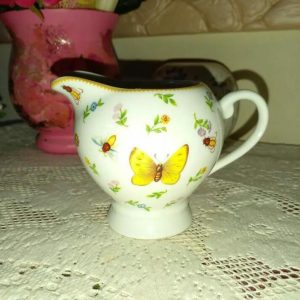 Decorative butterfly pot