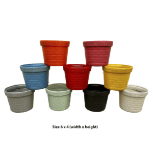 6 inch pots 6 piecs