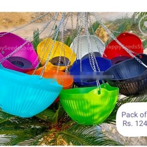 Hanging pots pack of 5
