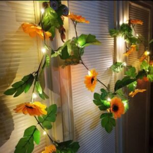 Sunflower solar lights